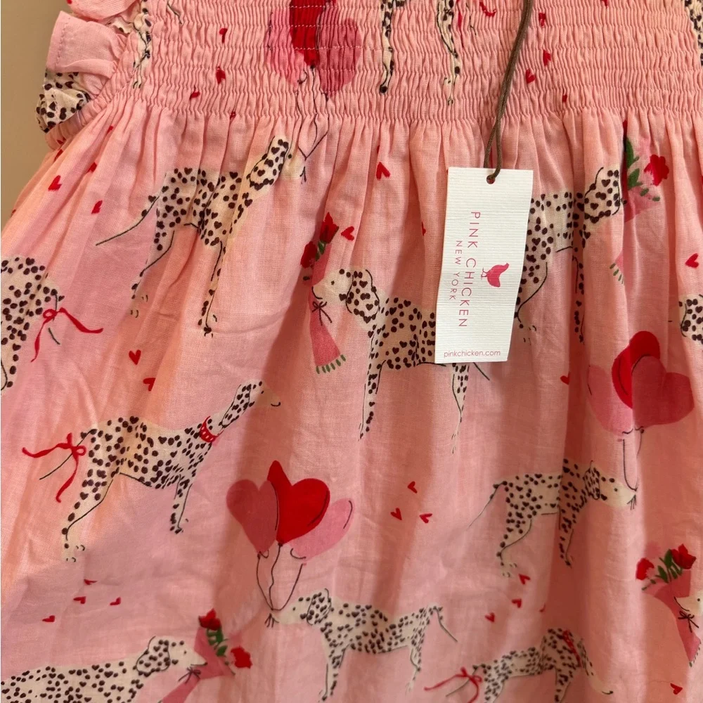 NWT pink chicken baby girls stevie dress set - Picture 6 of 7